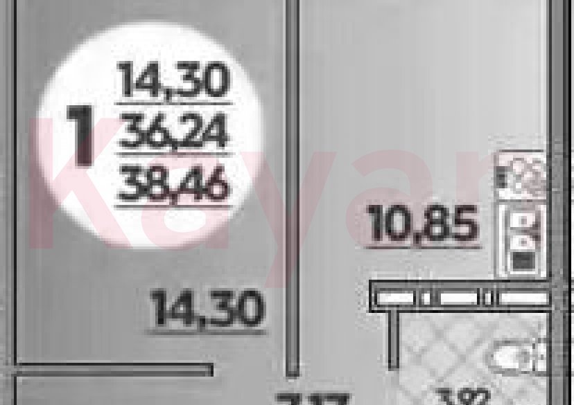 Продажа 1-комн. квартиры, 36.24 кв.м фото 0