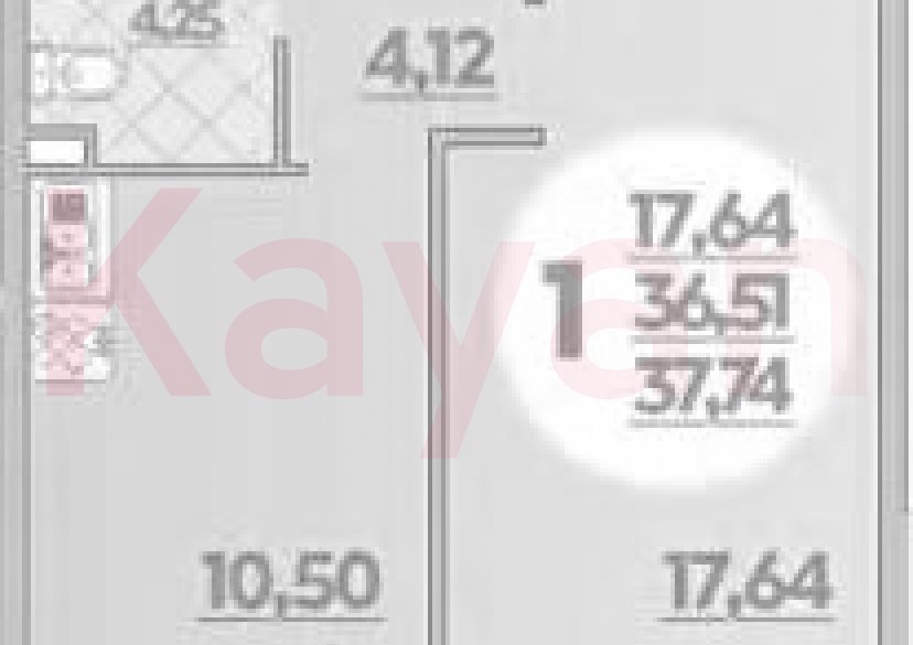 Продажа 1-комн. квартиры, 36.51 кв.м фото 0