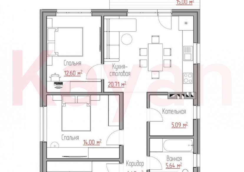 Продажа дома, 90 кв.м фото 4 Продажа дома, 90 кв.м фото 4